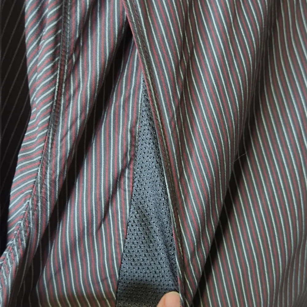 The North Face Long Sleeve Striped Vented Button Down Shirt Size Large